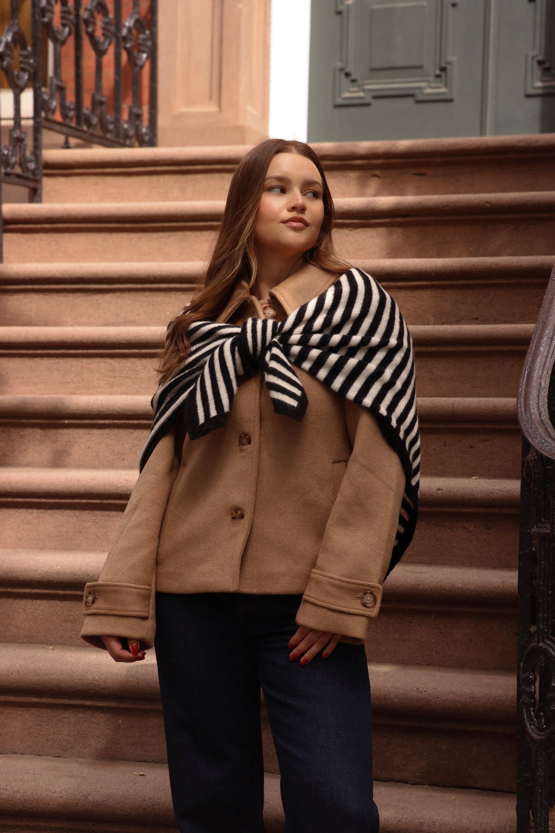 Knit Wrap Scarf